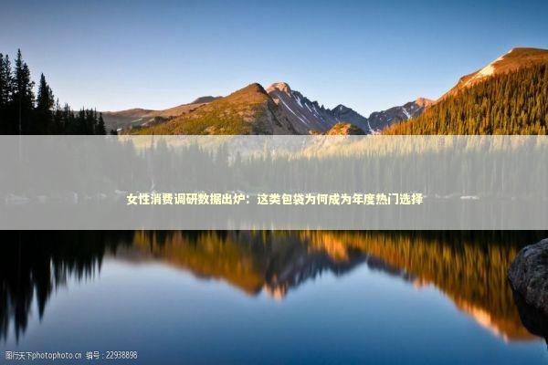 女性消费调研数据出炉:这类包袋为何成为年度热门选择 女性消费调研数据出炉:这类包袋为何成为年度热门选择 时尚用品