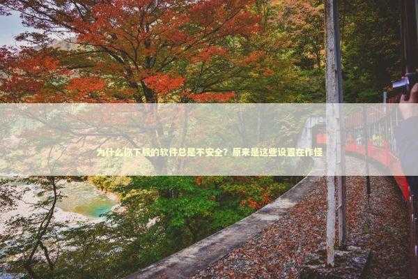 为什么你下载的软件总是不安全?原来是这些设置在作怪 为什么你下载的软件总是不安全?原来是这些设置在作怪 IT技术